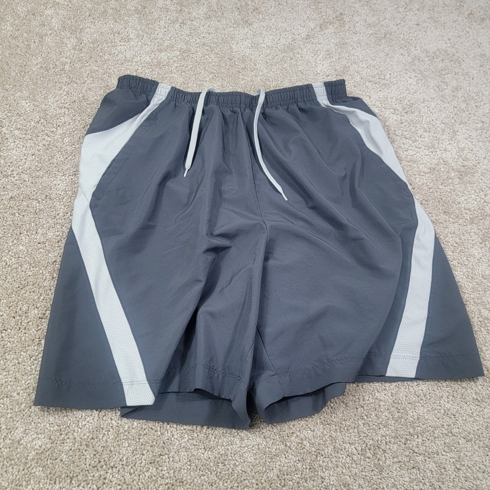 Reebok Running‎ Shorts Play Dry Athletic Gym Workout Shorts Gray Mens M